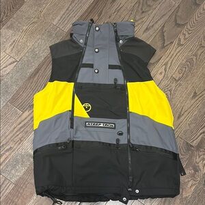 Steep Tech Black and Yellow Vest